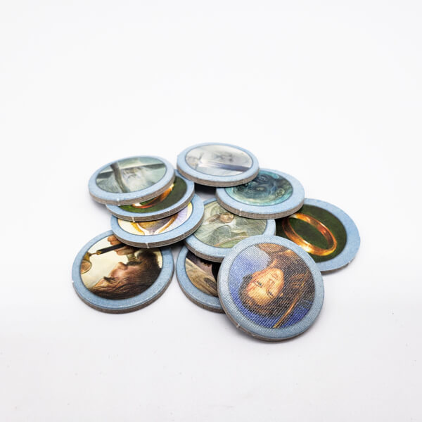 war of the ring collector's edition pieces tokens markers