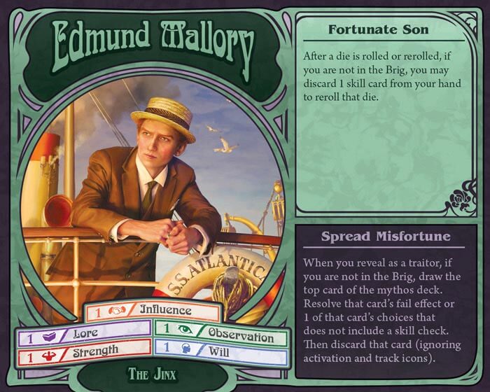 unfathomable by fantasy flight edmund mallory