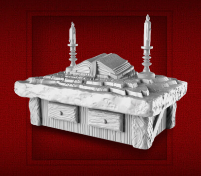 heroquest socerers table