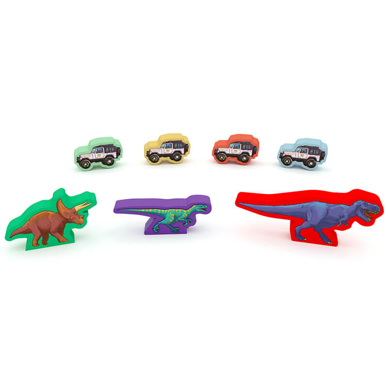 dino dinosaur meeples jeeples