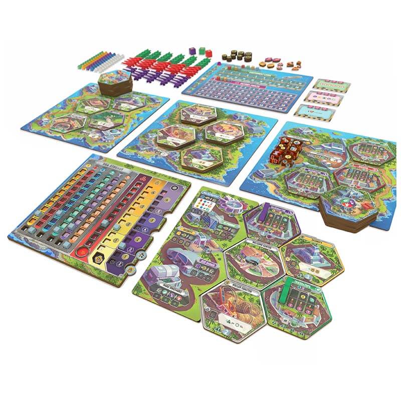 dinosaur world from pandasaurus games spread