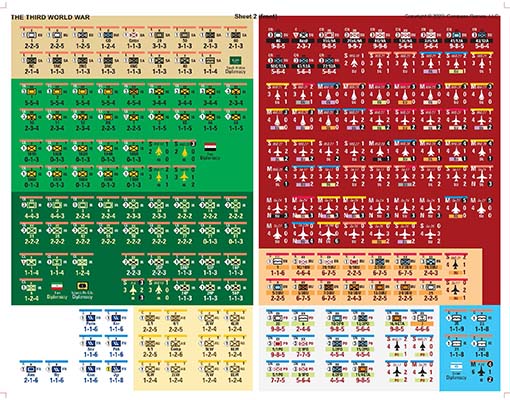 third world war designer signature edition compass games wargame persian gulf southern front arctic battle germany gdw markers