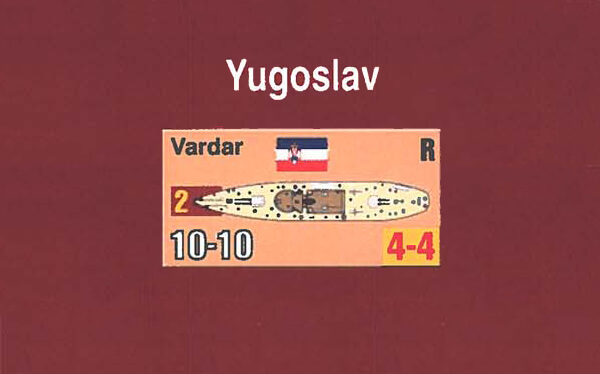 river battleships pieces ships yugoslav