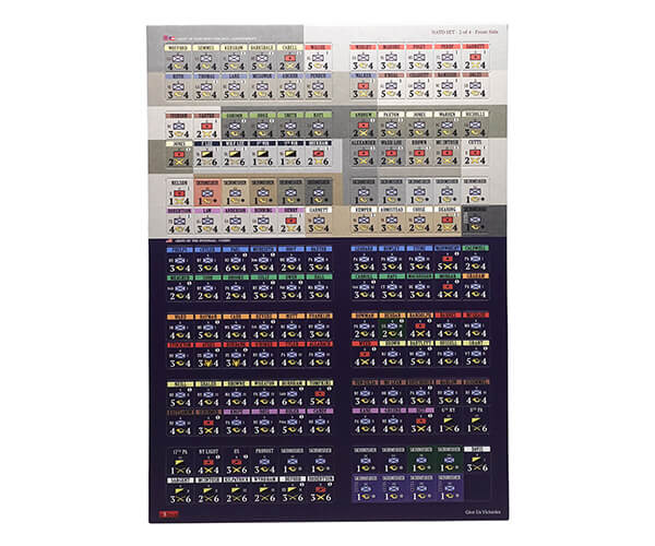 chancellorsville, virginia, 1863 countersheet