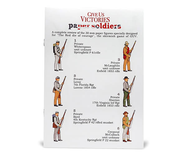 give us victories chancellorsville, virginia, 1863 paper soldiers
