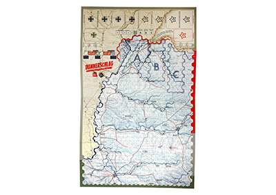 map from Donnerschlag — Escape from Stalingrad by Vuca Simulations