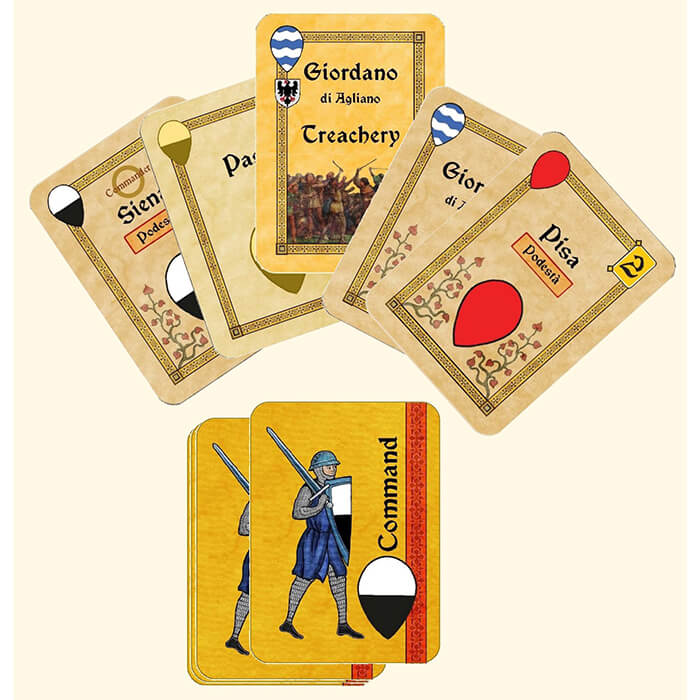 Inferno: Guelphs and Ghibellines Vie for Tuscany cards