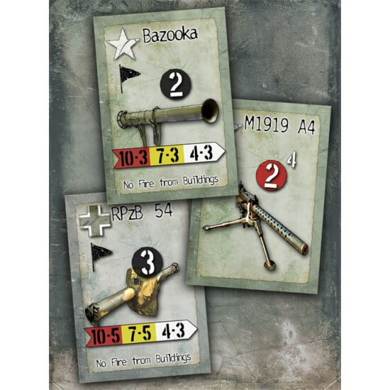 V is for Victory weapon cards