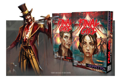 Final Girl tabletop game Feature Film Pack Carnage at the Carnival
