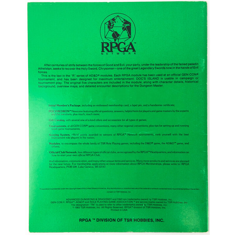 dnd rare doc's island module